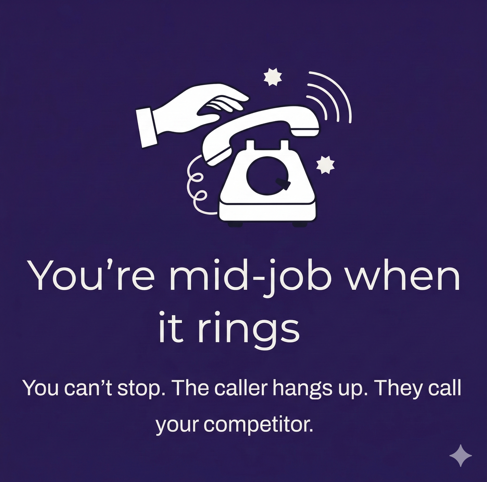 Phone Mid-Job