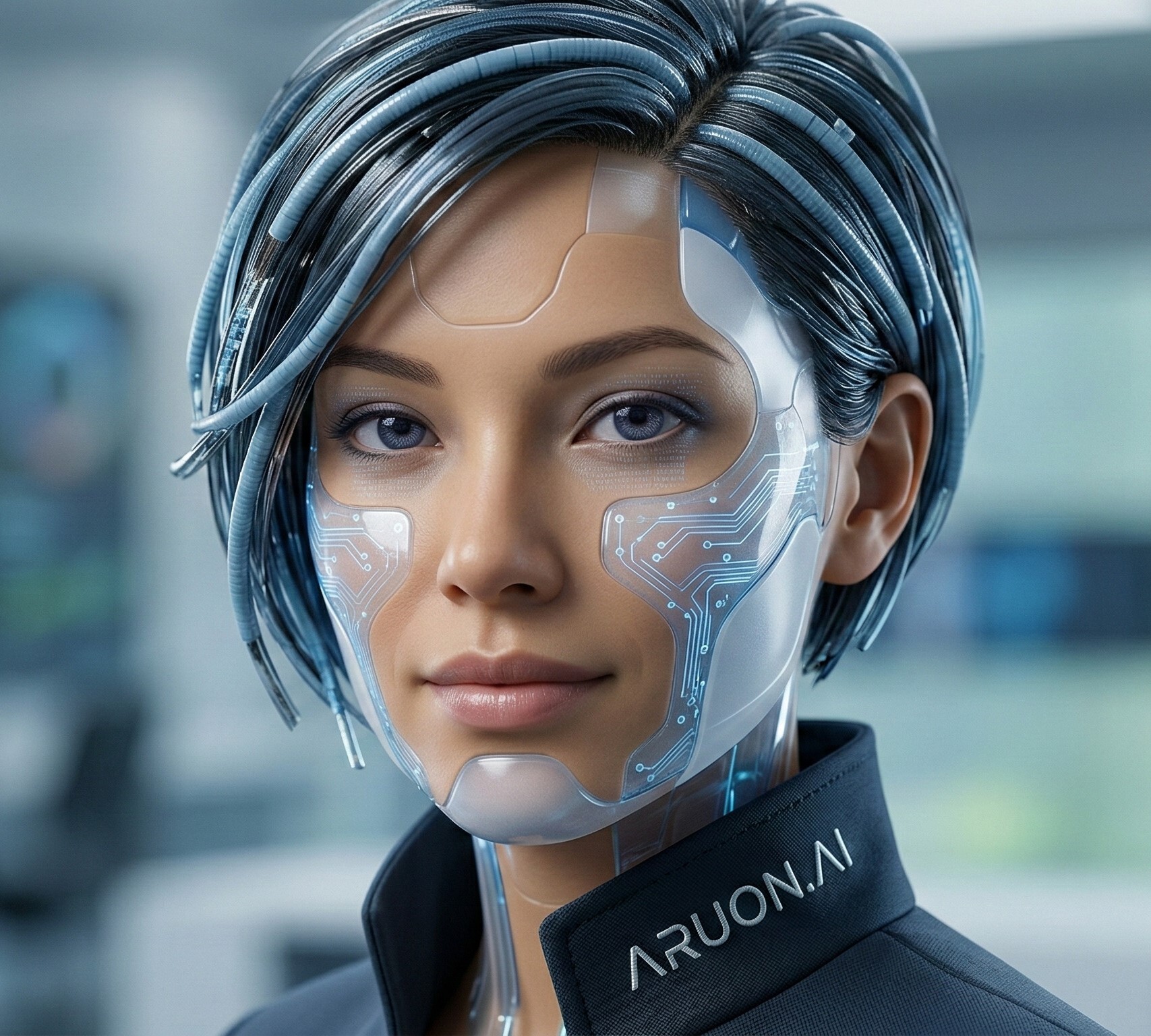 Aria, the voice behind the Aruon receptionist